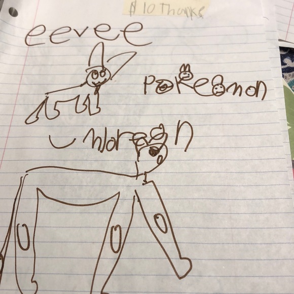 Kids handmade Pokemon Pic - Picture 6 of 9